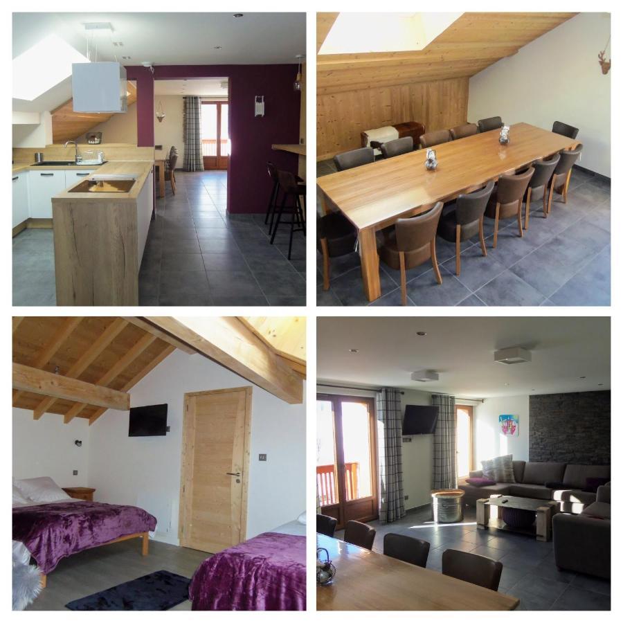 Chalet Prestige Beausoleil - Vue Panoramique Saint-Sorlin-d'Arves Exterior foto