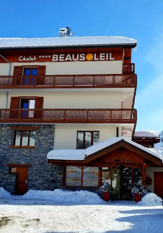 Chalet Prestige Beausoleil - Vue Panoramique Saint-Sorlin-d'Arves Exterior foto